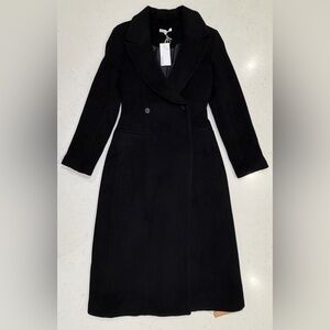 Reformation Oscar Nipped Waist Coat Black - Size S